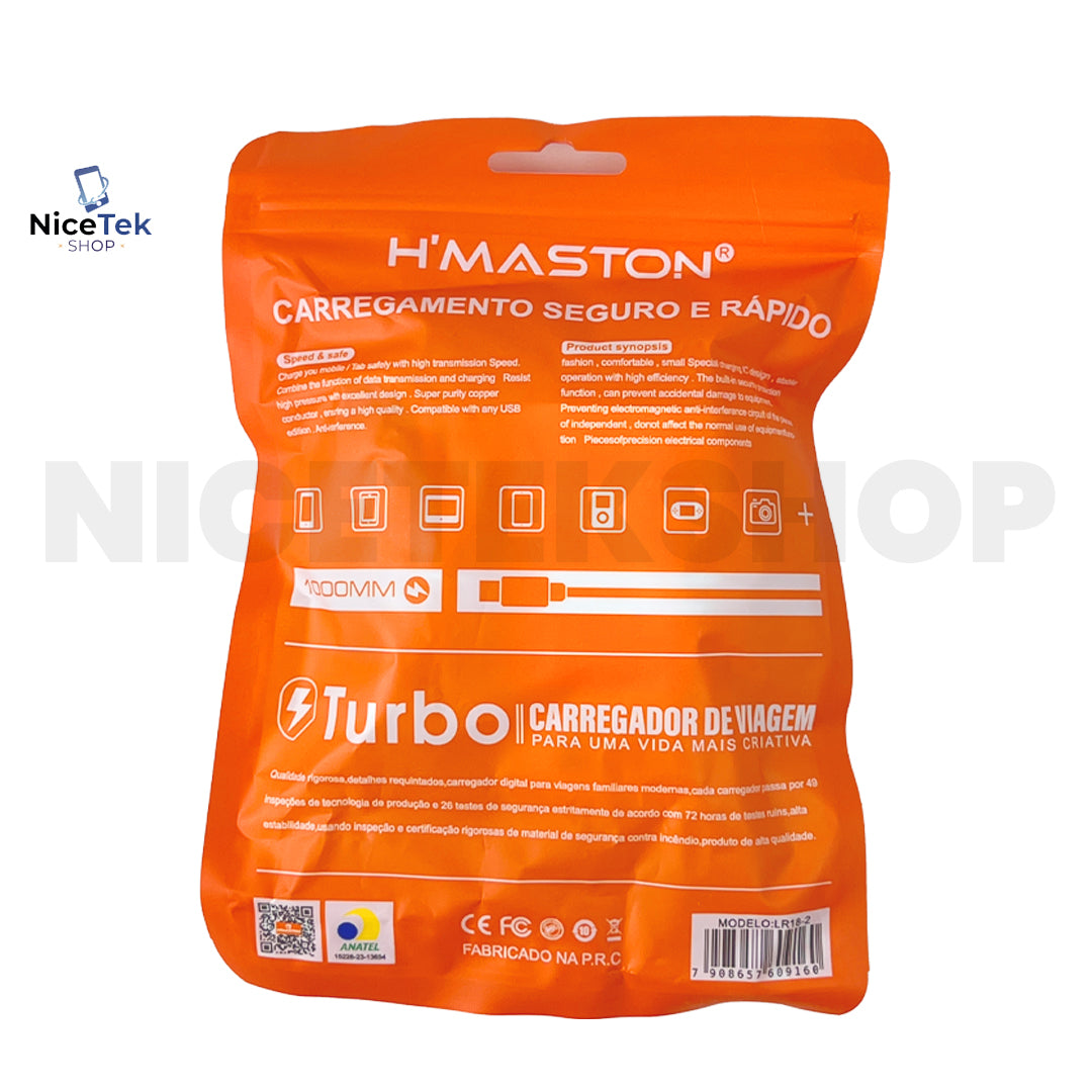 Carregador IOS H’Maston 15W