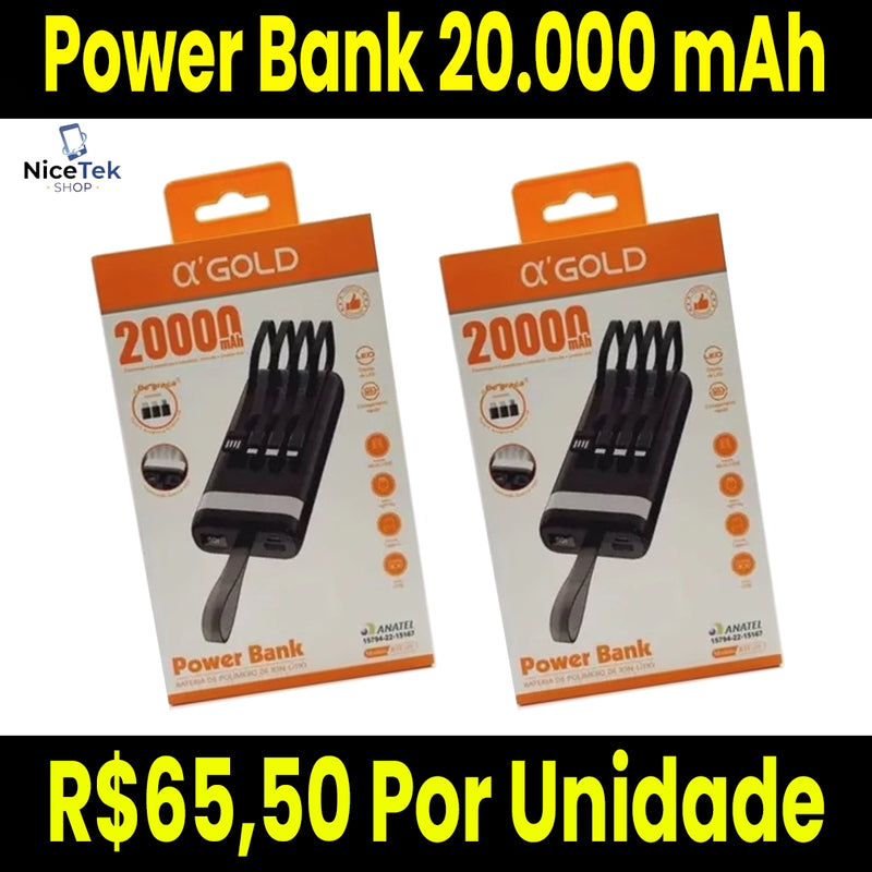 Power Bank Turbo 20.000 mAh