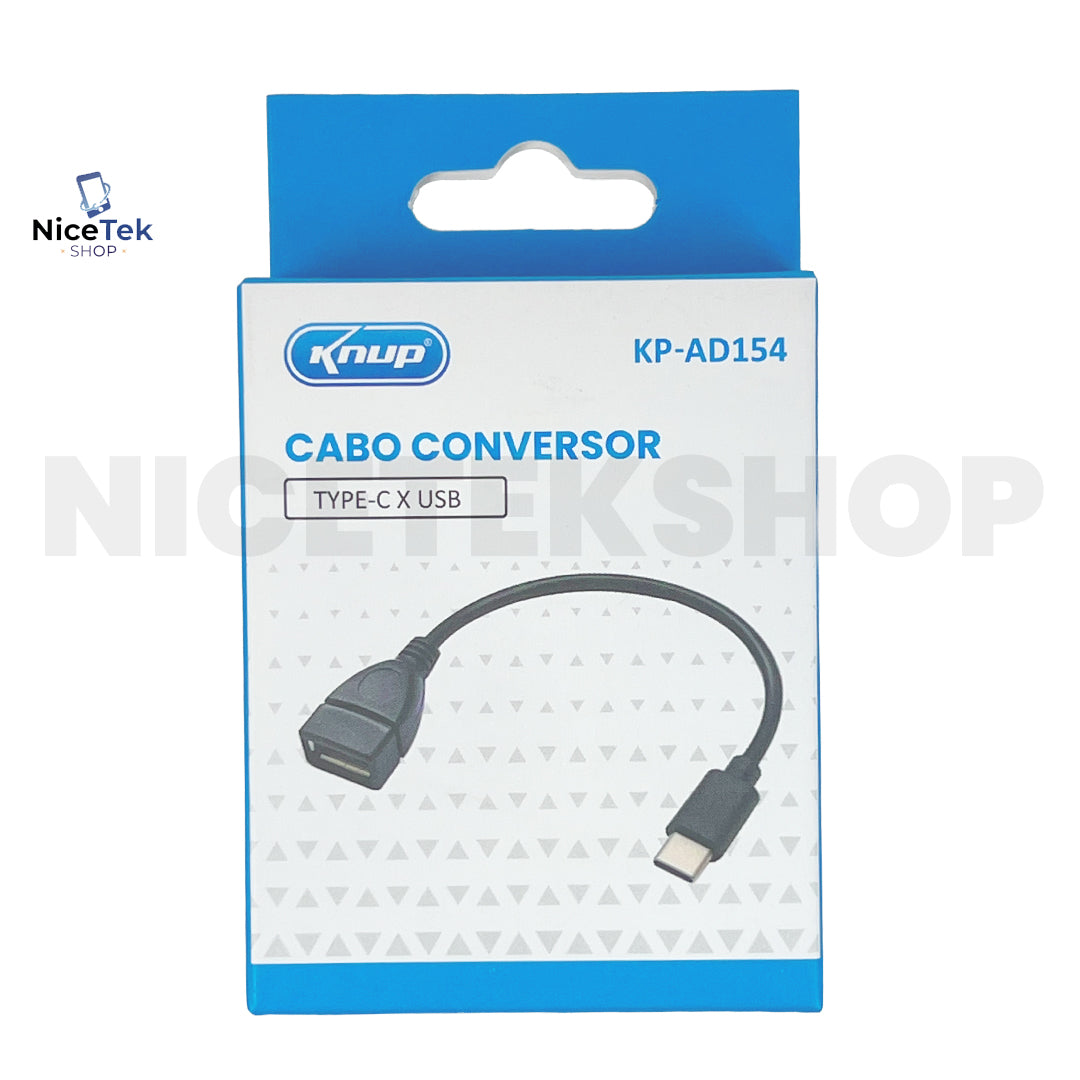 Cabo Conversor Tipo C P/ USB