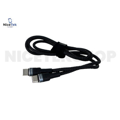 Cabo USB 65W Tipo C Para Tipo C