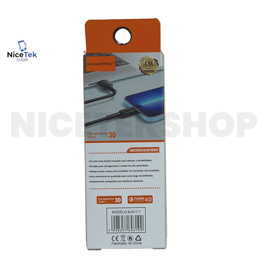 Cabo USB V8 H'maston 4.8A