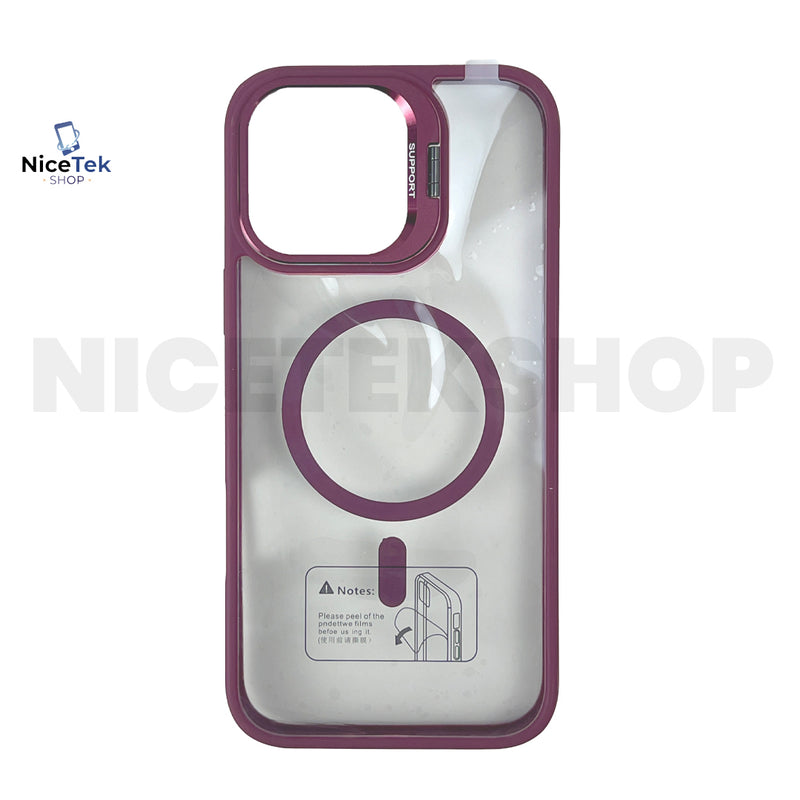 Capa Magnética + Lente Protetora iPhone
