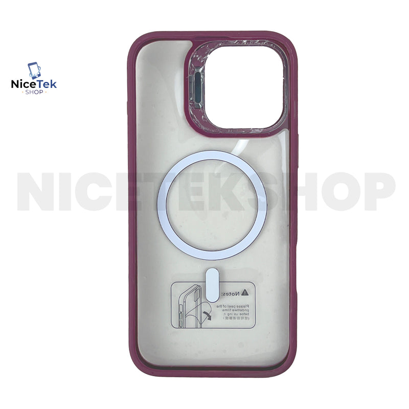 Capa Magnética + Lente Protetora iPhone