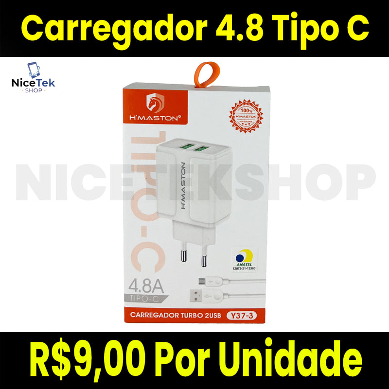 Carregador Turbo 4.8 H'Maston Tipo C Original