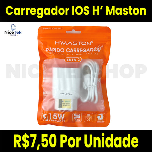 Carregador IOS H’Maston 15W