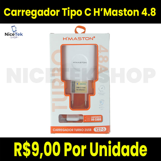 Carregador Tipo C H'Maston 4.8