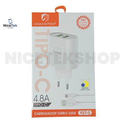 Carregador Tipo C H'Maston 4.8