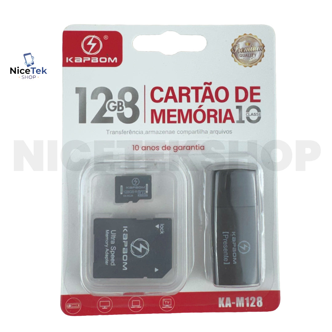 Cartão de Memória 128gb