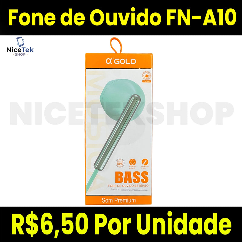 Fone de Ouvido Com Microfone FN-A10