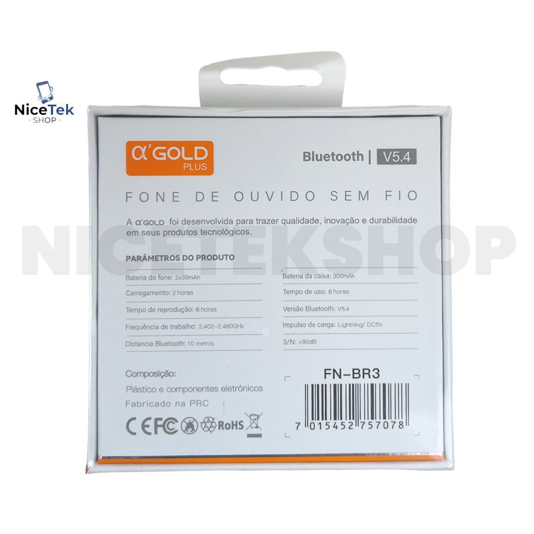 Fone Bluetooft FN-BR3