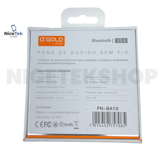 Fone Bluetooth FN-BA10