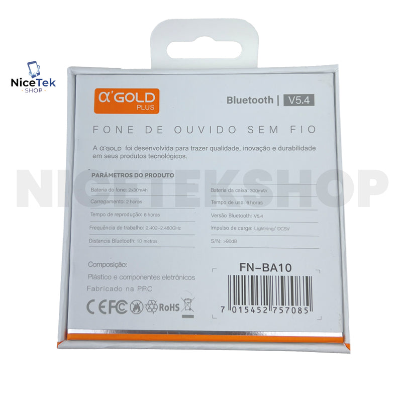 Fone Bluetooth FN-BA10