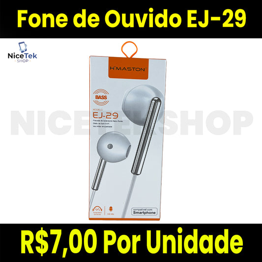 Fone de Ouvido EJ-29
