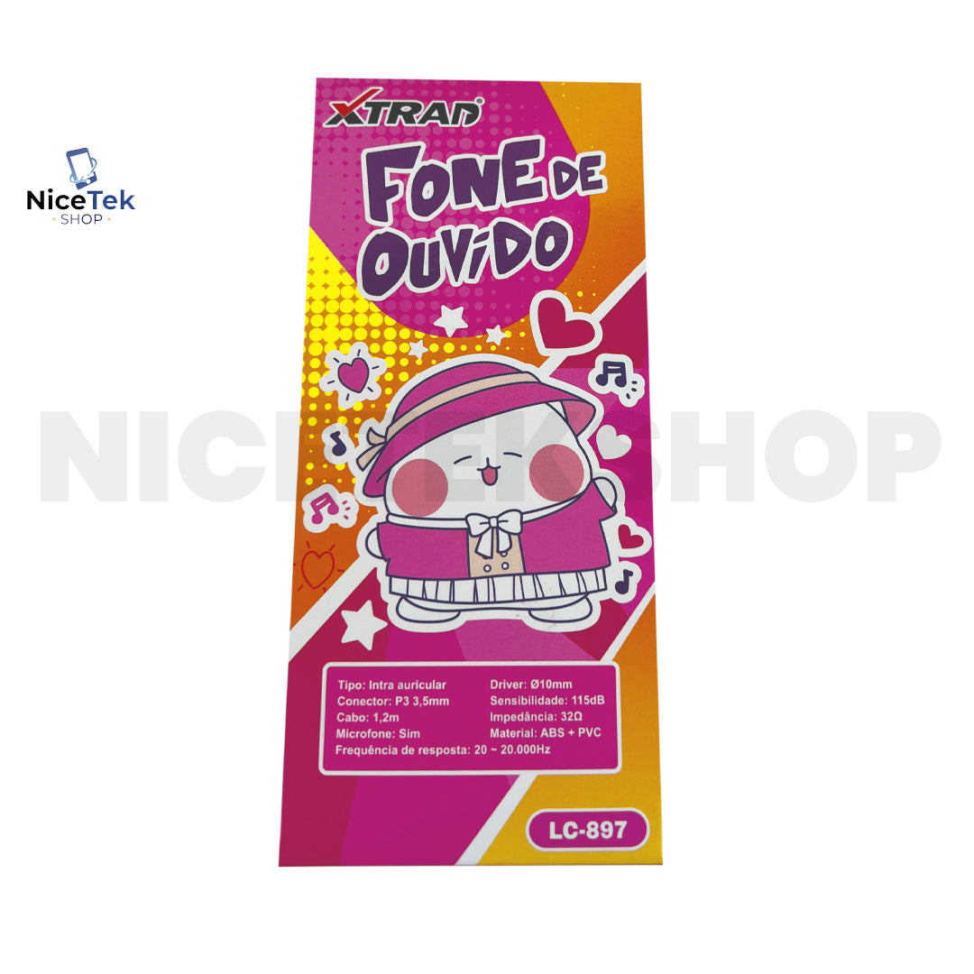 Fone de Ouvido LC-897