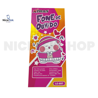 Fone de Ouvido LC-897