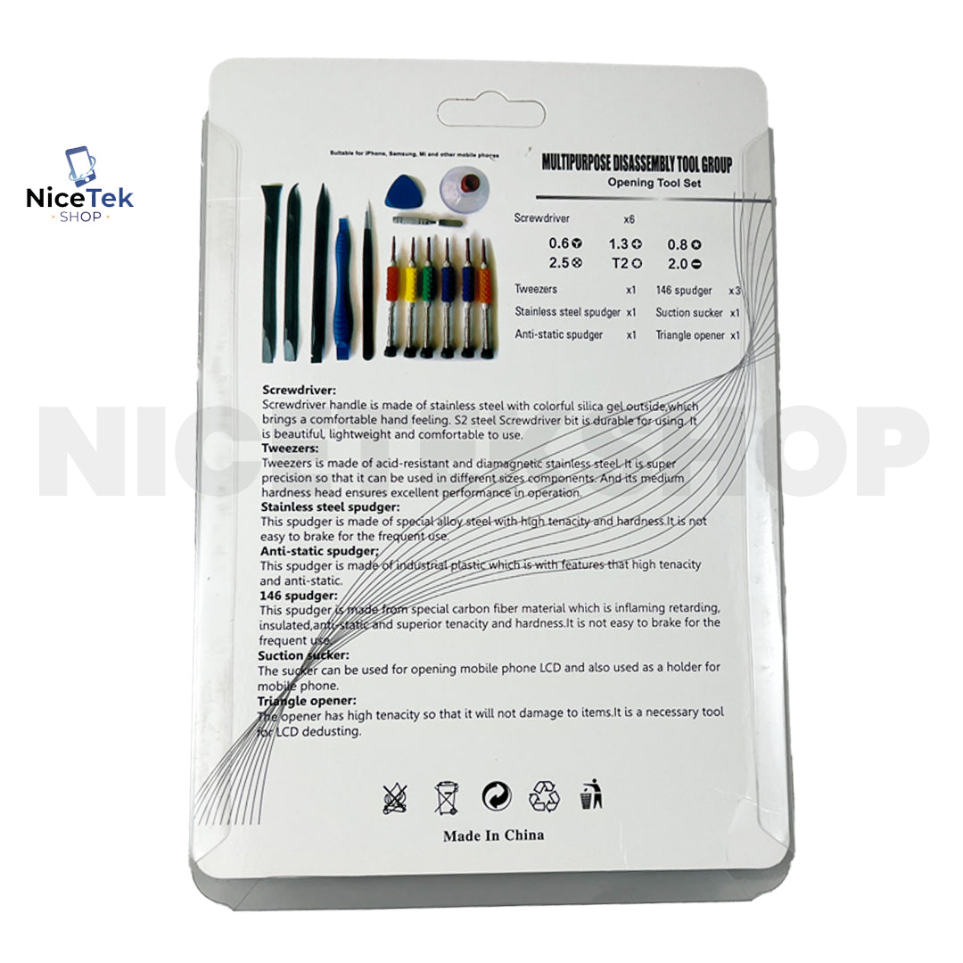 Kit Ferramentas Wylie WL-1408