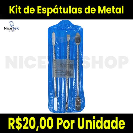 Kit de Espátulas de Metal