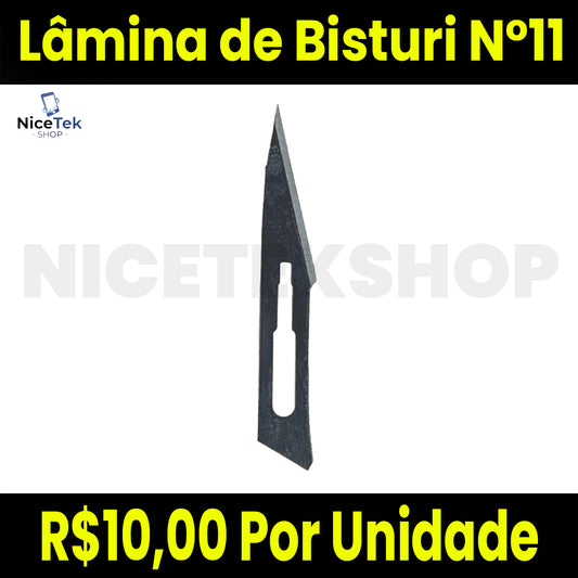 Lâmina de Bisturi N°11