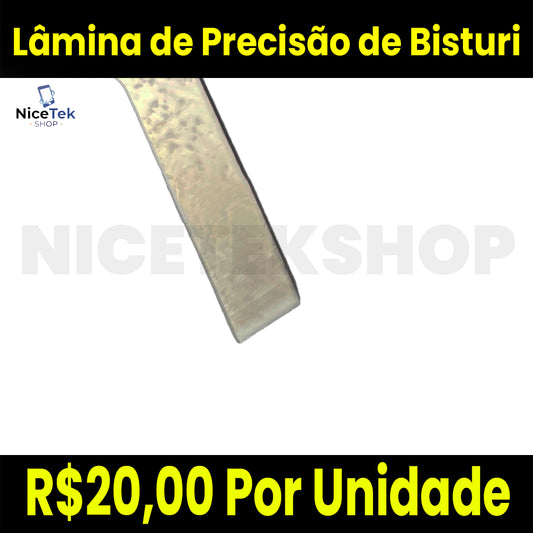 Lâmina de Precisão Para Desmontagem Bisturi