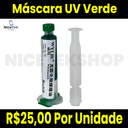 Máscara UV Verde