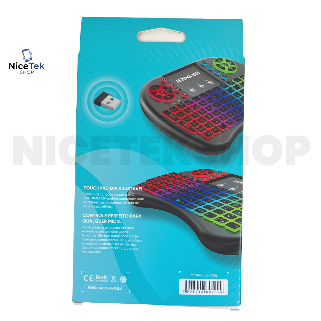 Mini Teclado LE-7716