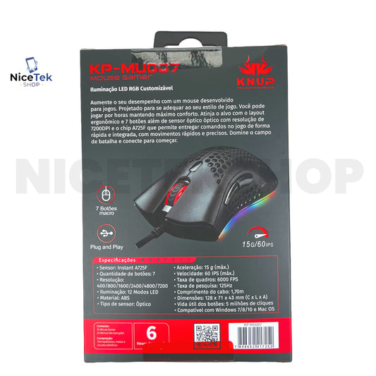 Mouse Gamer KP-MU007