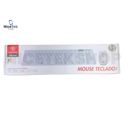 Mouse e Teclado KA-666