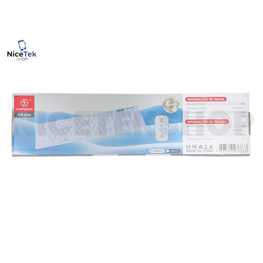 Mouse e Teclado KA-666