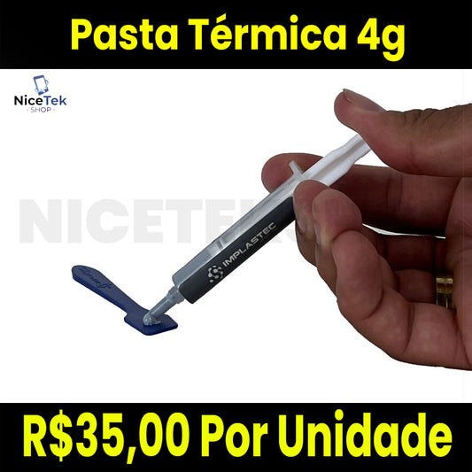 Pasta Térmica Implastec CPU e Memória 4g
