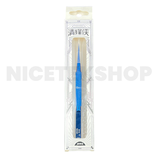 Pinça Titanium Azul Reta