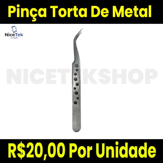 Pinça Torta De Metal