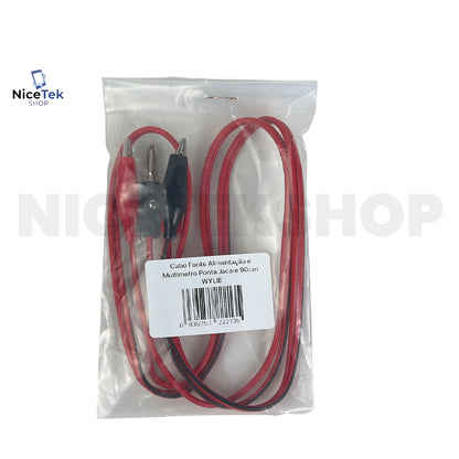 Ponteiras Jacaré Fonte de Bancada