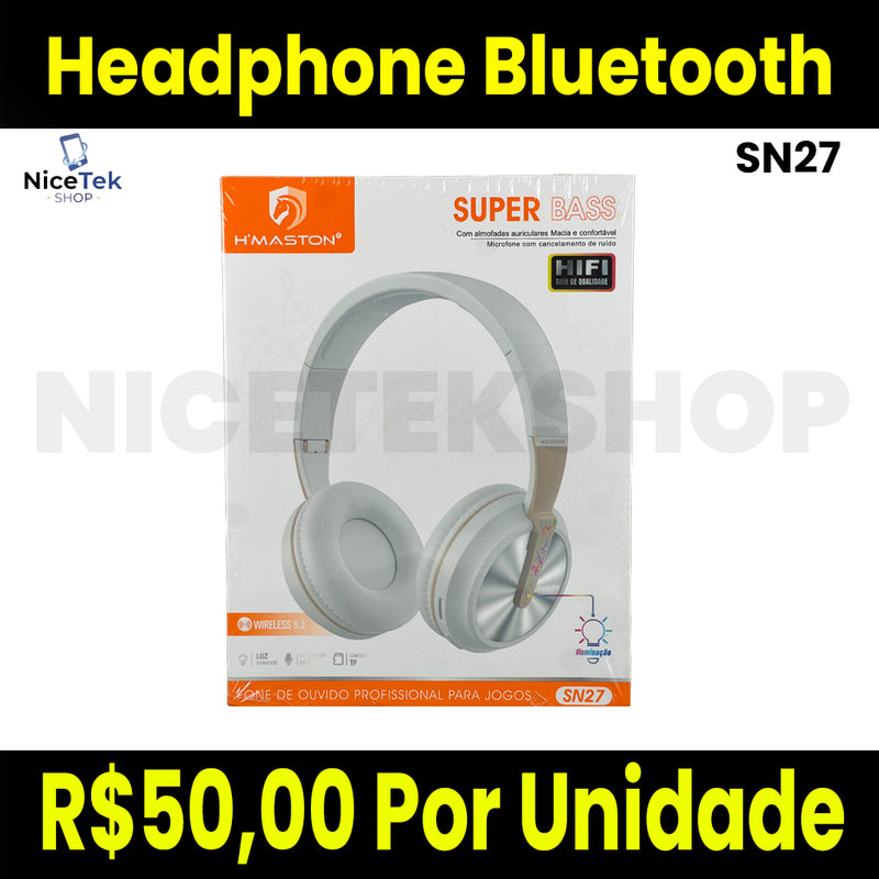 Headphone Bluetooth SN27