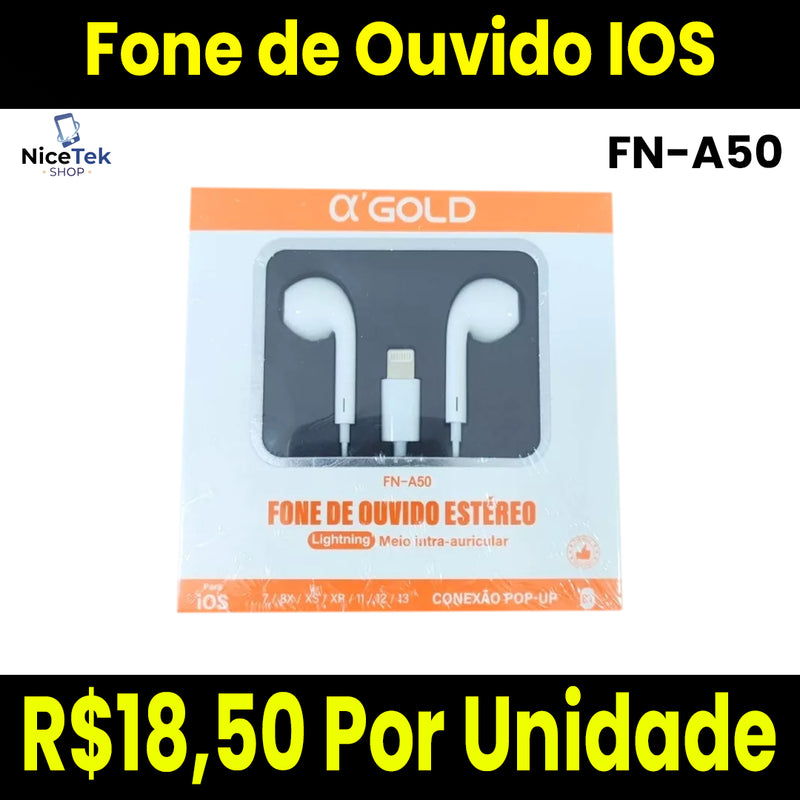 Fone de Ouvido IOS FN-A50