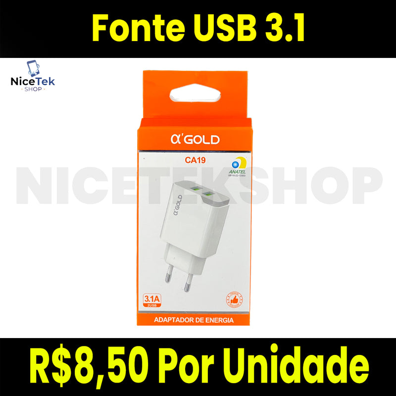 Fonte USB 3.1