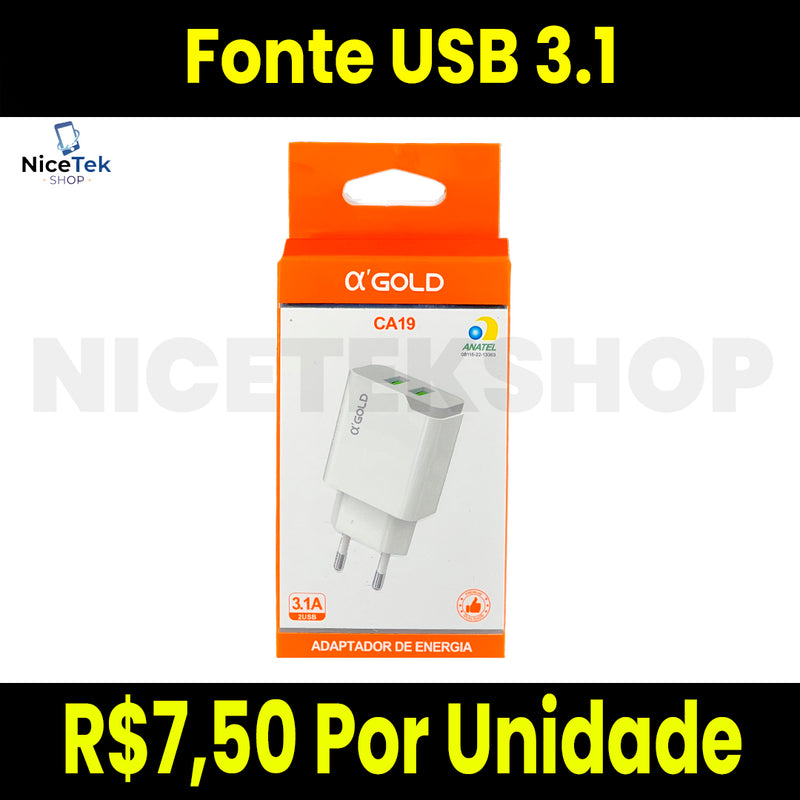 Fonte USB 3.1