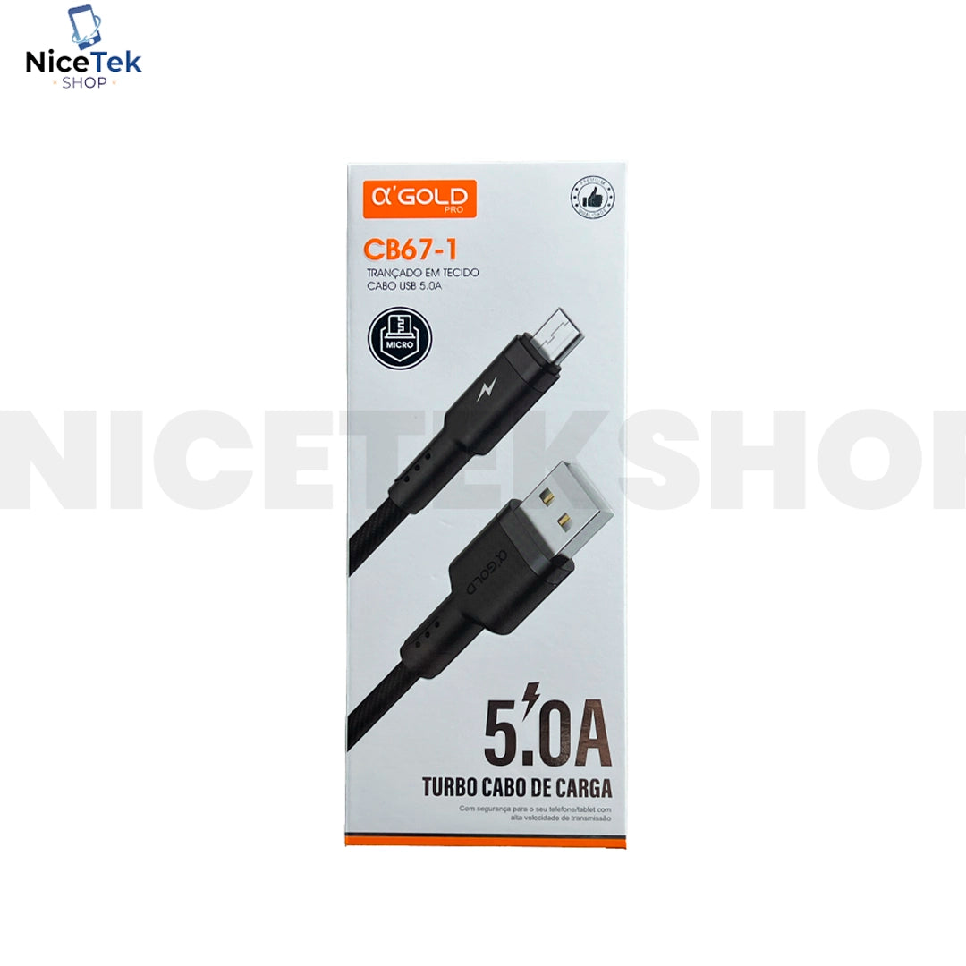 Cabo USB 5.0 Turbo V8