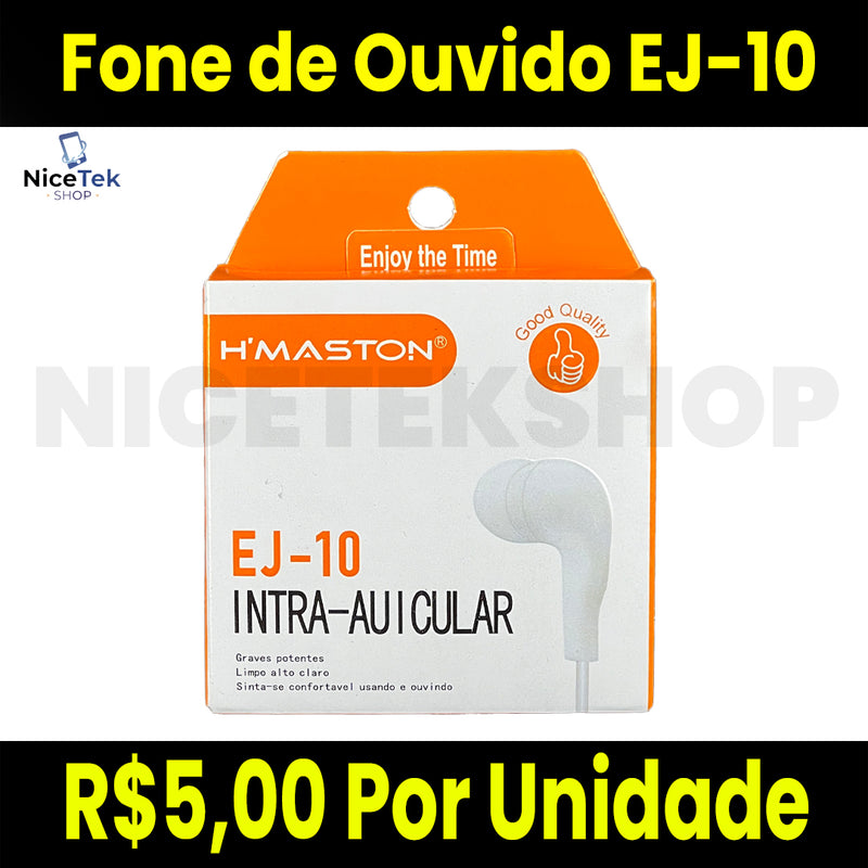 Fone de Ouvido EJ-10