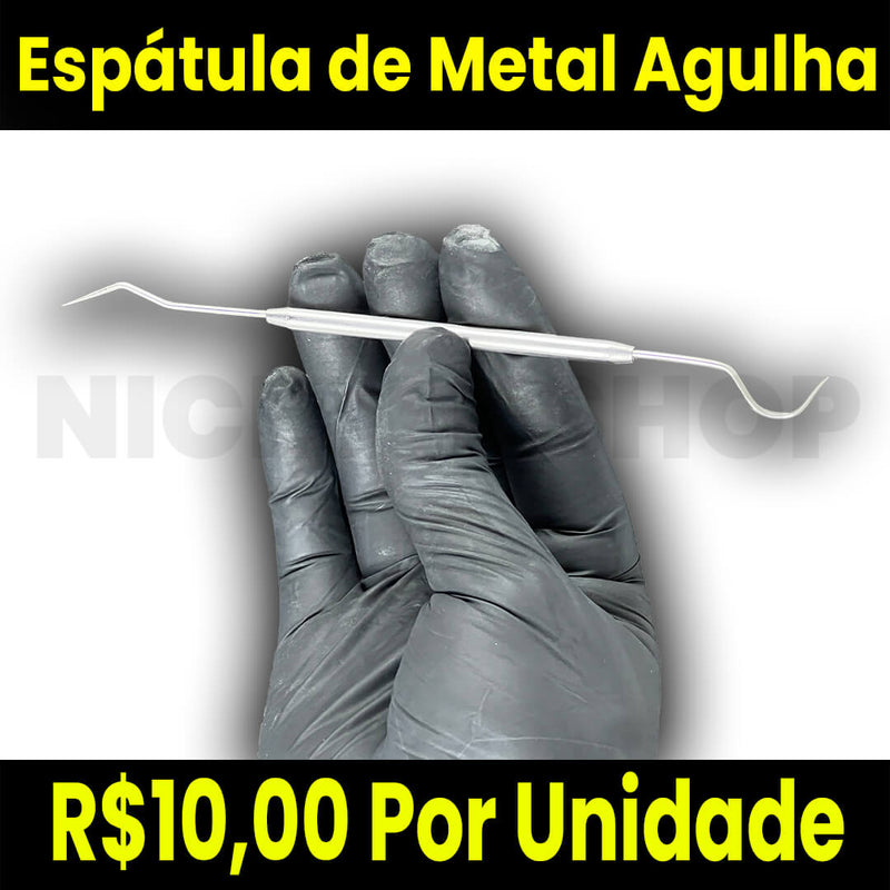 Espátula de Metal Agulha