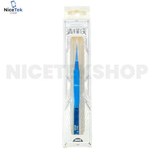 Pinça Titanium Azul Reta