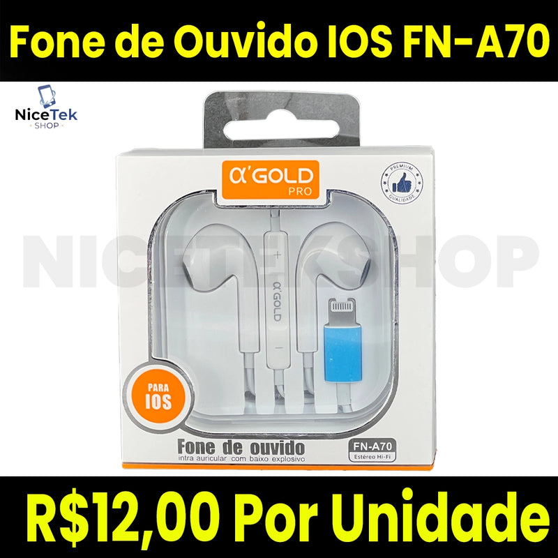 Fone de Ouvido IOS FN-A70