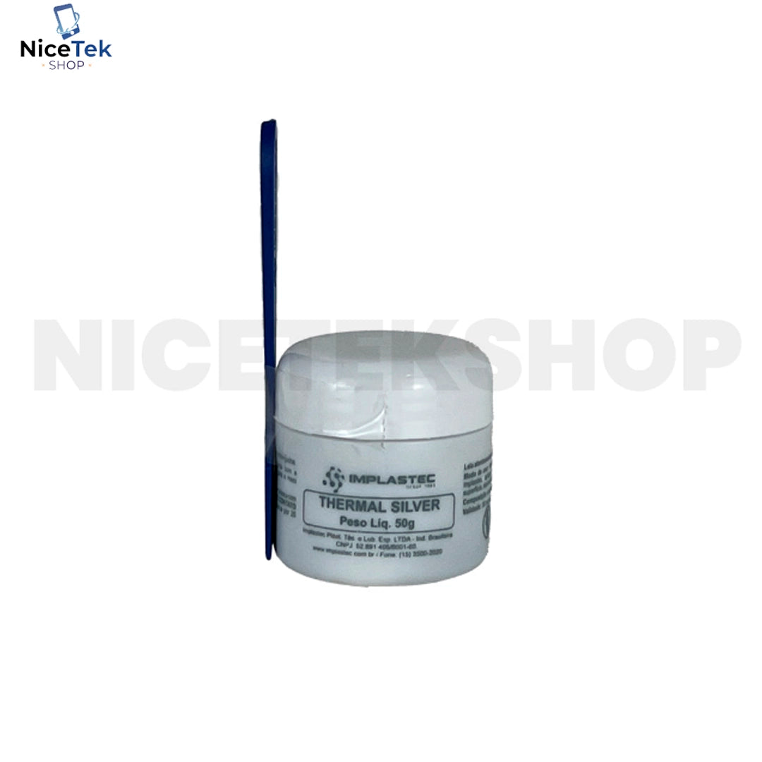 Pasta Térmica Implastec CPU e Memória 50g