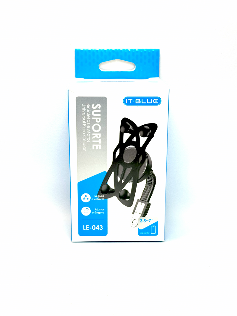 Suporte Celular Para Moto e Bicicleta Sem Carregador LE-043