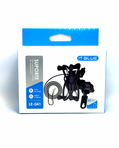 Suporte Para Moto Com Carregador USB LE-041
