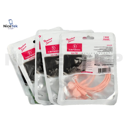 Fone de Ouvido Com Microfone Kapbom KA-736