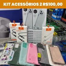 Kit Acessórios 2 R$100,00