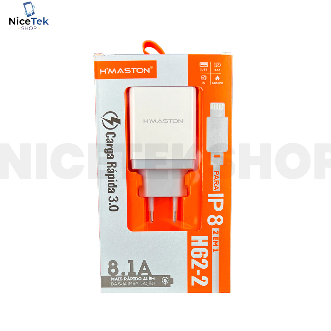 Carregador Turbo 8.1A IOS HMASTON Original